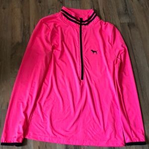 Quarter zip up long sleeve shirt